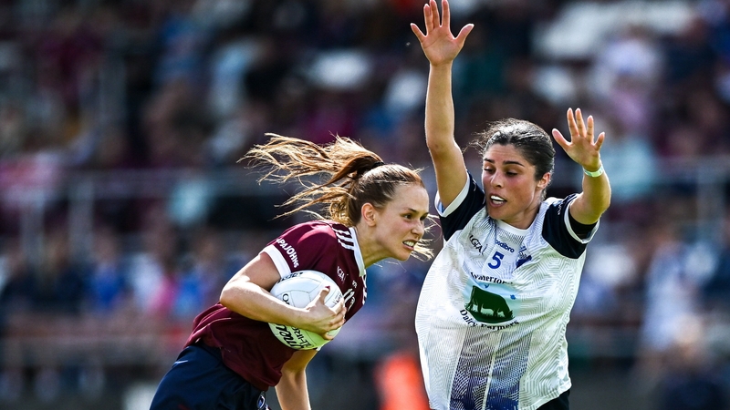 Olivia Divilly contributed five points to the Galway tally