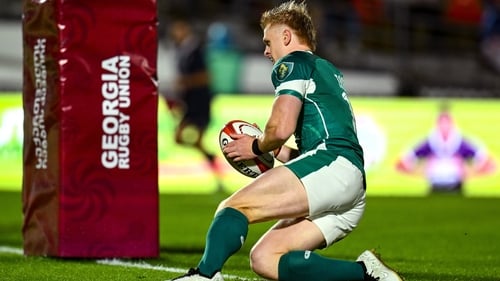 Tommy O'Brien scored two tries in the opening eight minutes on his debut