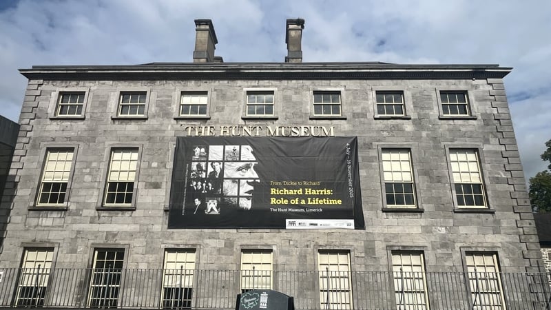 The display, called 'Dickie to Richard', in The Hunt Museum tells the story of his life from childhood to his successful acting career