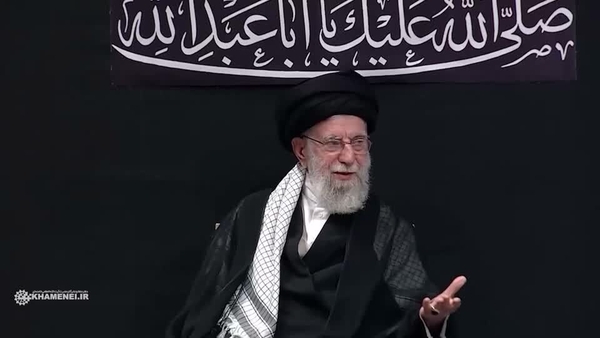 Ayatollah Ali Khamenei was shown greeting worshippers and being cheered at a mosque in a video broadcast by state television