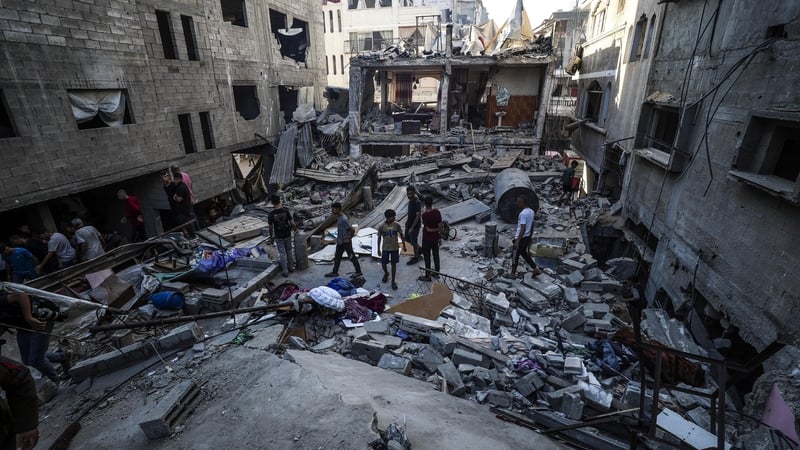 Thirty-eight Palestinians were killed in the latest Israeli attacks on the enclave, hospital officials have said