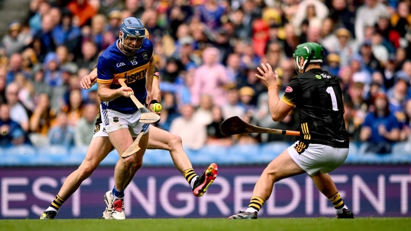 Jason Forde scores his side's third goal