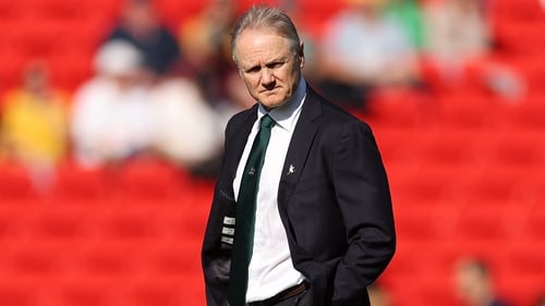 Joe Schmidt during the International Test match between Australia