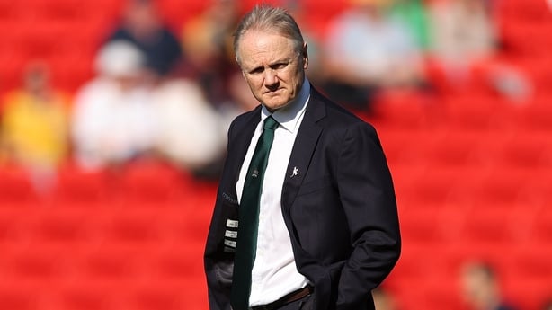 Joe Schmidt during the International Test match between Australia Wallabies and Fiji at McDonald Jones Stadium