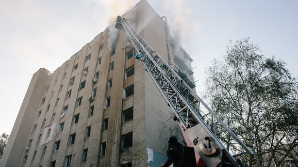 Two Russian Shahed-type drone strikes hit Kharkiv in the early morning of July 7, 2025, targeting residential high-rise buildings and civilian infrastructure in the Shevchenkivskyi and Slobidskyi districts. Fires broke out after the impacts, and at least 15-23 people, including children, were injure