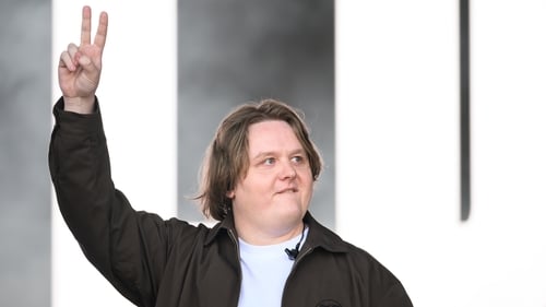 Lewis Capaldi at Glastonbury in June - "Therapy has been such a massive part of my last two years, a massive part of the reason that I'm able to be a musician again"