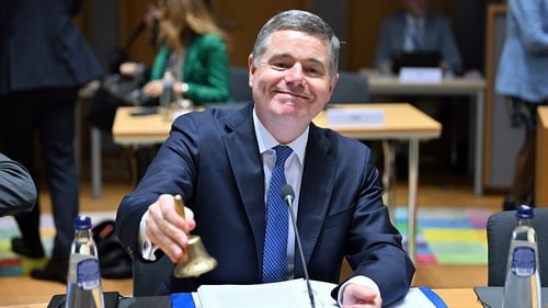Minister for Finance Paschal Donohoe has been re-elected as Eurogroup President