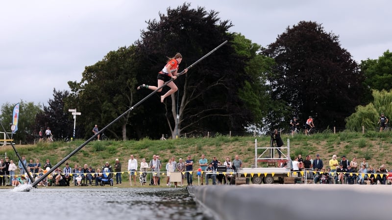 Liesbeth Verdoold of Polsbroekerdam competes in the Meisjes Topklasse (Girls Top Class) during the Tweekamp Holland-Friesland on 5 July