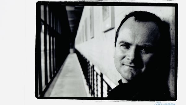 Ken Sweeney pictured in RTÉ in the nineties