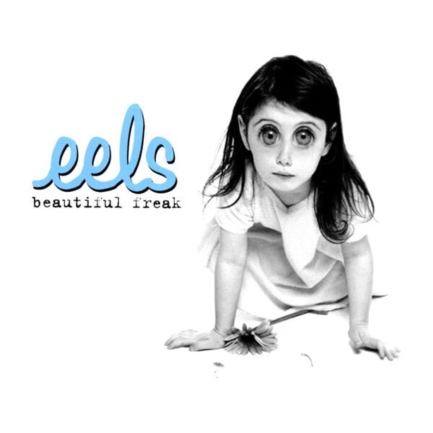 The front cover of the 1996 album 'Beautiful Freak' by Eels