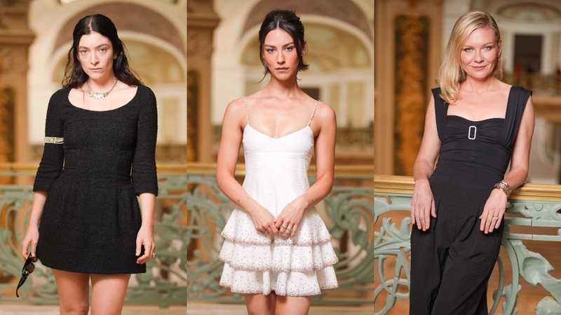 Lorde, Gracie Abrams and Kirsten Dunst