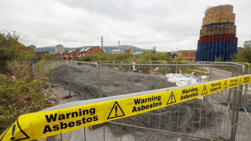 A bonfire was lit at the site earlier this month, despite warnings