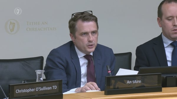 Minister James Browne at the Oireachtas Housing Committee