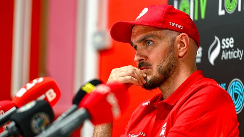 Shelbourne head coach Joey O'Brien