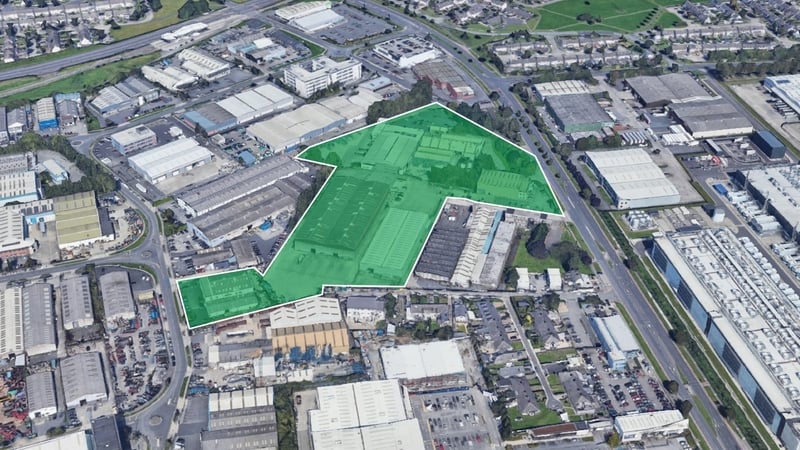 The 9.76-acre urban regeneration site is located off the Belgard Road in Cookstown in Tallaght