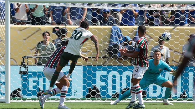 Joao Pedro scores his second goal of the game to give the side a 2-0