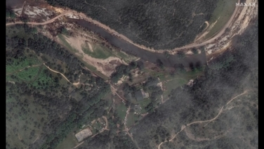Satellite images capture central Texas before and after flooding