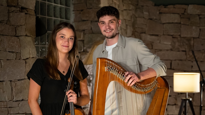 Caoimhe agus Séamus Uí Fhlatharta