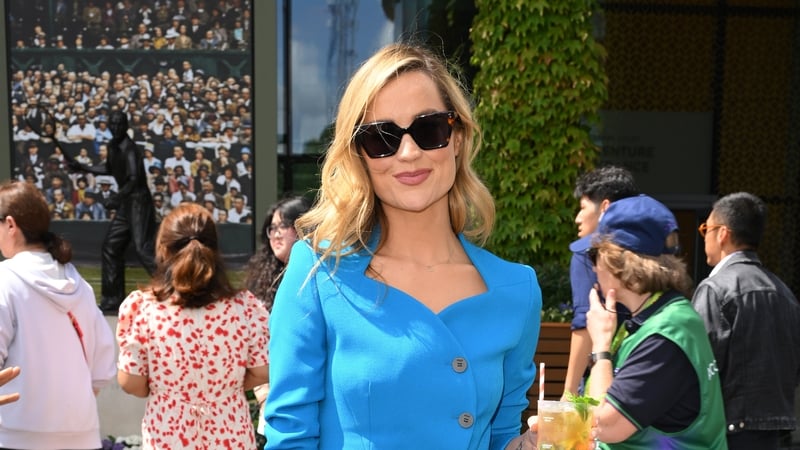 Laura Whitmore has scored not once but twice when it comes to fashion at the tournament.