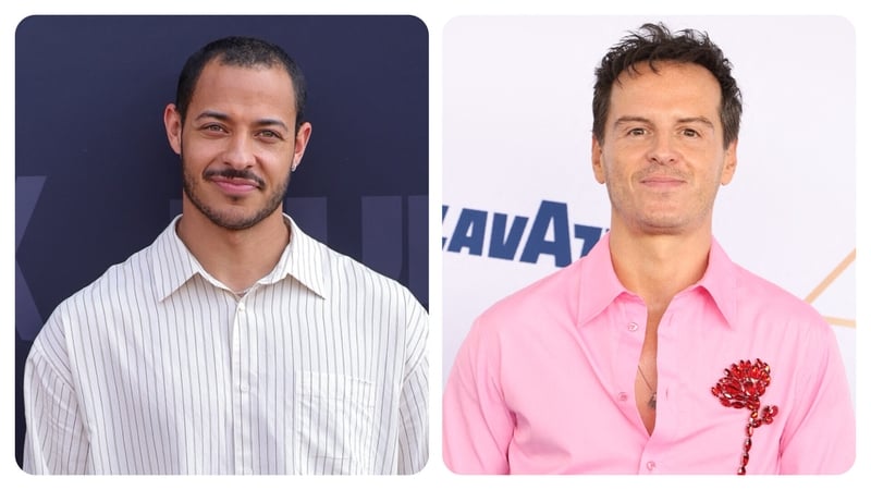 Daryl McCormack and Andrew Scott are among the all-star cast of Wake Up Dead Man: A Knives Out Mystery