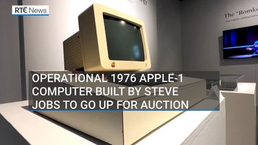 Operational 1976 Apple-1 Computer built by Steve Jobs to go up for auction
