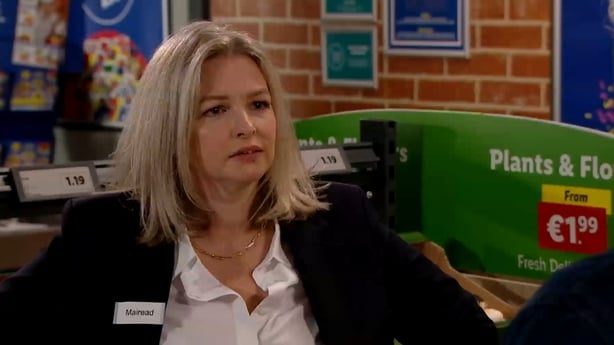 Fair City's Mairead argues with Dean