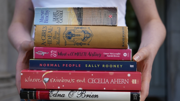 Close up of books from MOLI