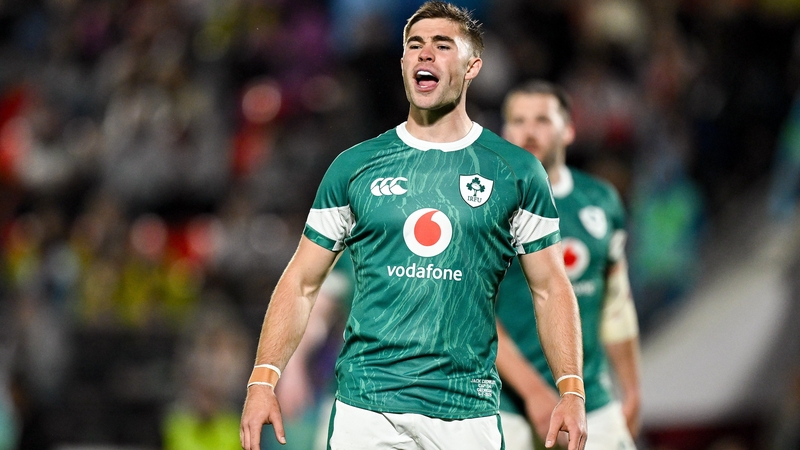Jack Crowley starts at out-half for Ireland