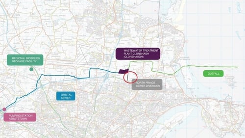 The water utility was granted planning permission for the Greater Dublin Drainage Project in July