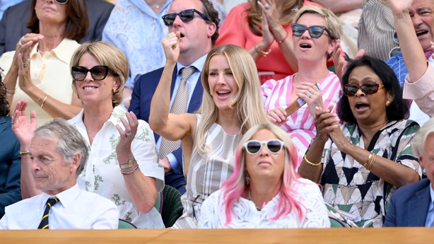 Ellie Goulding at Wimbledon