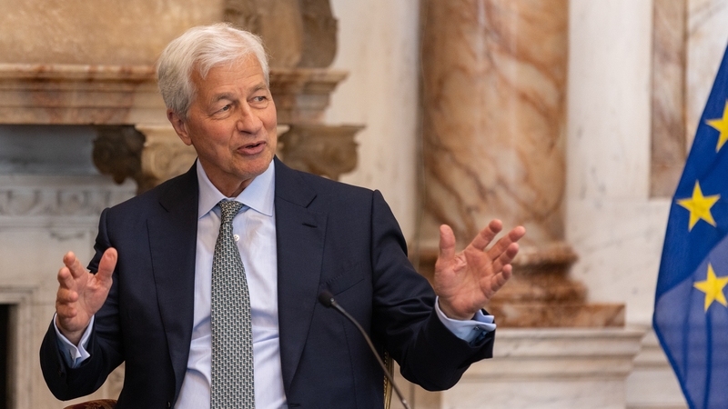Jamie Dimon was speaking at an event at the Department of Foreign Affairs and Trade in Dublin