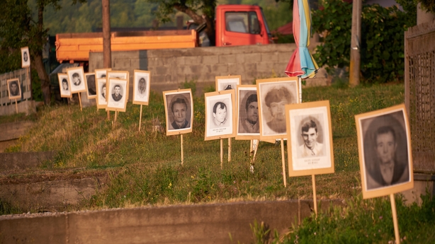 Srebrenica massacre /Potocari Memorial Center - (Photo by Pierre Crom/Getty Image
