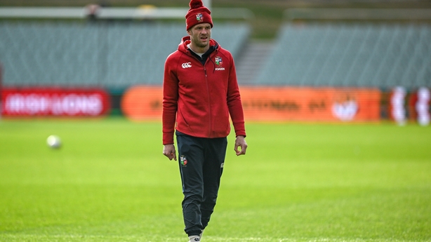 11 July 2025; Blair Kinghorn during a British & Irish Lions captain's run at Adelaide Oval in Adelaide, Australia. Photo by Brendan Moran/Sportsfile
