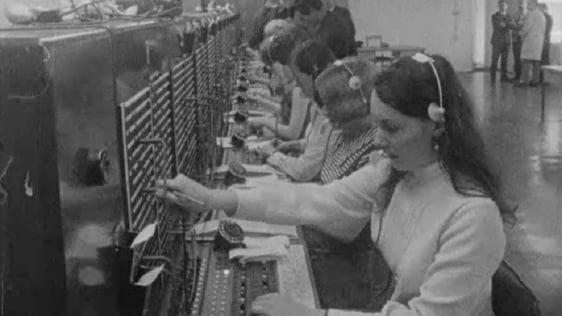 Castlebar Telephone Exchange, 1970