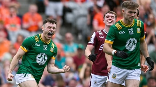 Jordan Morris (L) has shone in the Meath forward unit