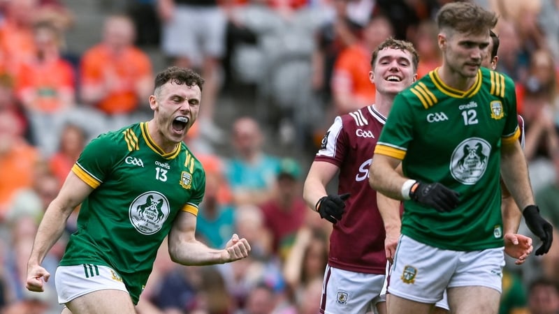 Jordan Morris (L) has shone in the Meath forward unit