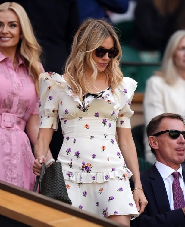 Sienna Miller at Wimbledon
