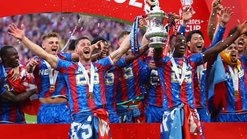 Crystal Palace lifted the FA Cup in May