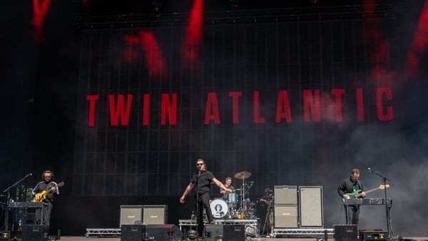 a group of people on a stage