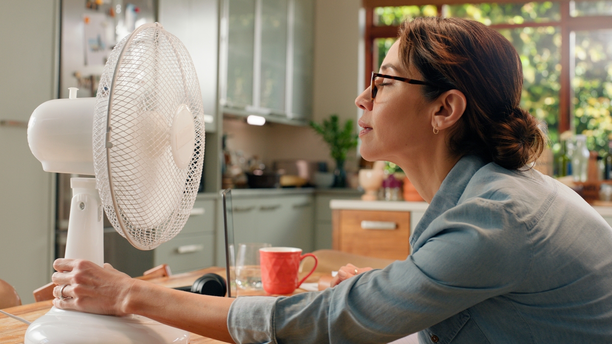 “Exercise when the temperature cools down a bit” 