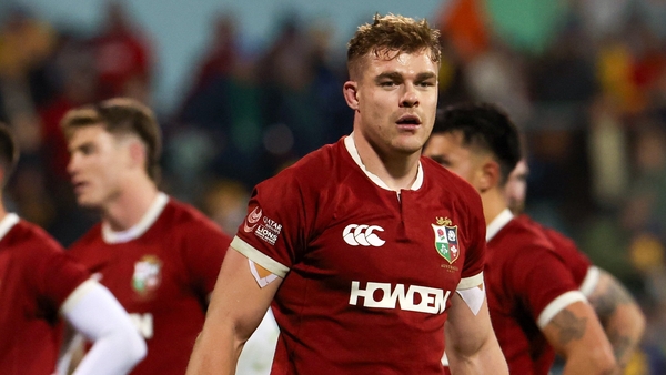 9 July 2025; Garry Ringrose of British & Irish Lions during the tour match between ACT Brumbies and the British & Irish Lions at GIO Stadium in Canberra, Australia. Photo by Steve Christo/Sportsfile