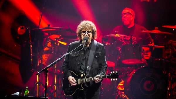 Jeff Lynne performs during the Jeff Lynne's ELO The Over and Out Tour at TD Garden, Boston in September 2024