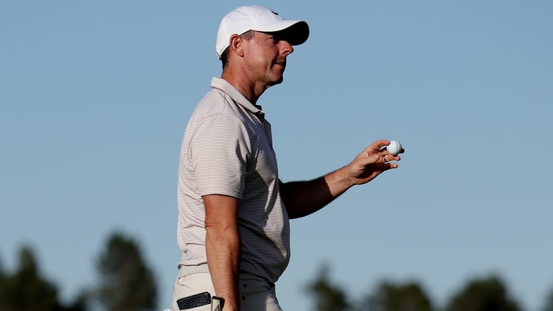 Rory McIlroy is sitting pretty