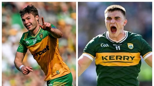 Conor O'Donnell from Donegal and Seán O'Shea from Kerry