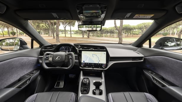 Lexus RZ 500 Sport interior
