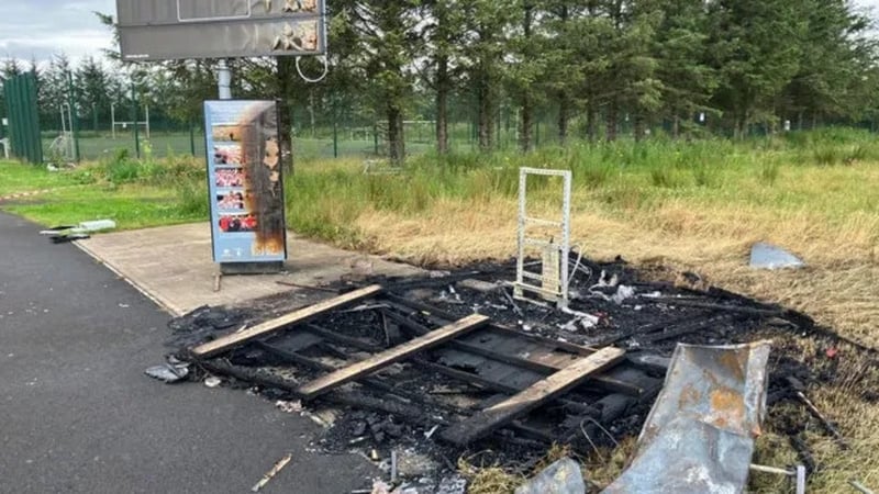 PSNI confirmed that the fire at Lámh Dearg CLG had been started deliberately