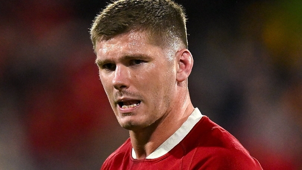 South Australia , Australia - 12 July 2025; Owen Farrell of British & Irish Lions during the tour match between AUNZ XV and the British & Irish Lions at the Adelaide Oval in Adelaide, Australia. (Photo By Brendan Moran/Sportsfile via Getty Images)