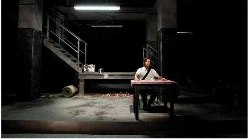 Cillian Murphy in Misterman at the 2011 Galway International Arts Festival. Photo: Catherine Ashmore/GIAF