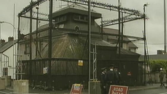British army observation post in Crossmaglen, 2000