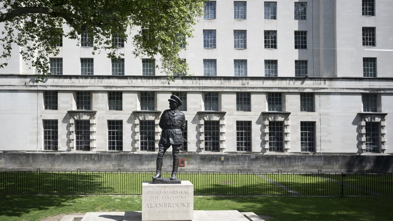 British Ministry of Defence in Whitehall, Westminster, London (file pic)